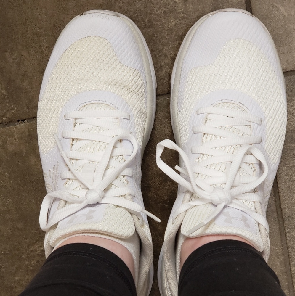 Under armour white Training shoes
